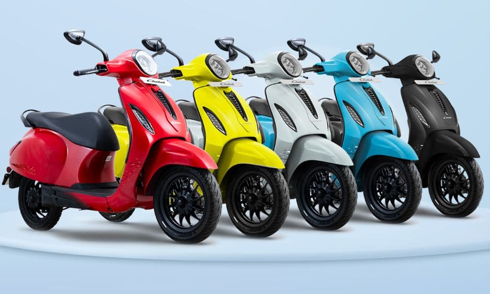 Bajaj Chetak 2901 Blue Line Launched At Rs 95,998; Most Affordable Chetak Yet