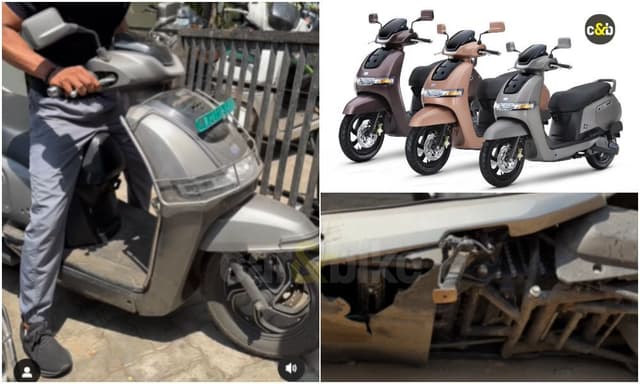Two-wheeler giant will conduct inspection of TVS iQube models manufactured between July and September 2023; recall coincides with a customer's social media video detailing an incident of frame breakage on the electric scooter going viral.