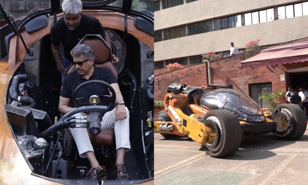 Watch: Anand Mahindra Meets Beastly 'Bujji' Car From Upcoming Kalki 2898 AD Movie Watch: Anand Mahindra Meets Beastly 'Bujji' Car From Upcoming Kalki 2898 AD Movie