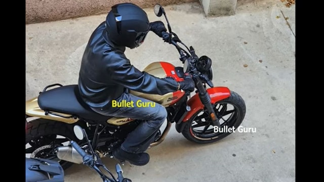 Royal Enfield Guerrilla 450 Production Model Revealed In Latest Spy Shot Royal Enfield Guerrilla 450 Production Model Revealed In Latest Spy Shot