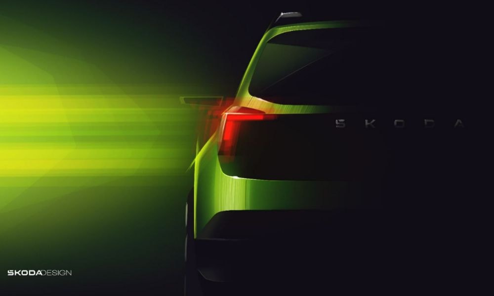 New Skoda Sub-Compact SUV Teaser Previews Rear Design New Skoda Sub-Compact SUV Teaser Previews Rear Design