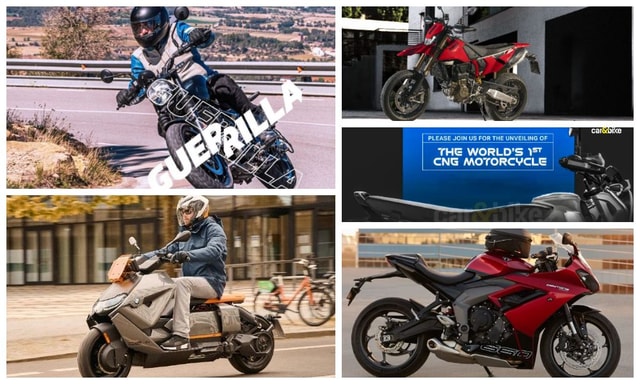 Upcoming Two-Wheeler Launches In July 2024: Royal Enfield Guerrilla 450, BMW CE 04, Bajaj CNG Bike and More Upcoming Two-Wheeler Launches In July 2024: Royal Enfield Guerrilla 450, BMW CE 04, Bajaj CNG Bike and More