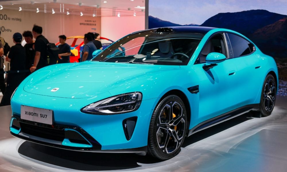 Xiaomi SU7 Electric Sedan Showcased In India At Tech Giant's 10th Anniversary Event Xiaomi SU7 Electric Sedan Showcased In India At Tech Giant's 10th Anniversary Event