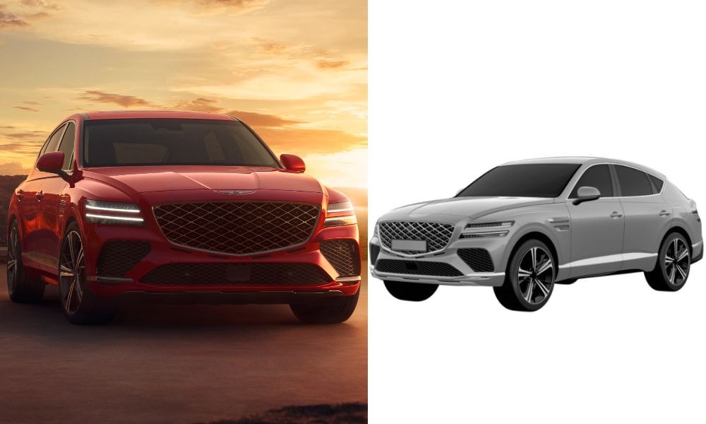 Genesis GV80, GV80 Coupe Design Patents Filed In India Genesis GV80, GV80 Coupe Design Patents Filed In India