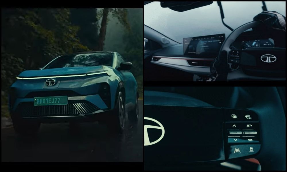 Tata Curvv EV Interior Previewed In New Video; Level 2 ADAS Confirmed Tata Curvv EV Interior Previewed In New Video; Level 2 ADAS Confirmed