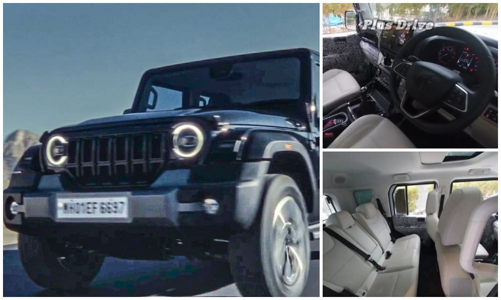 Mahindra Thar Roxx Interior Spied Ahead Of August 15 Launch Mahindra Thar Roxx Interior Spied Ahead Of August 15 Launch