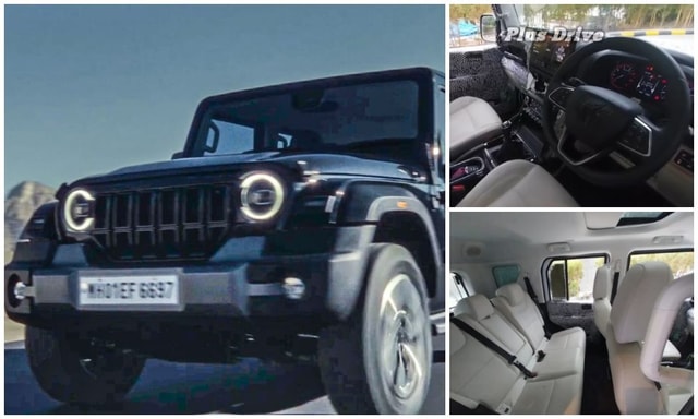 Mahindra Thar Roxx Interior Spied Ahead Of August 15 Launch Mahindra Thar Roxx Interior Spied Ahead Of August 15 Launch
