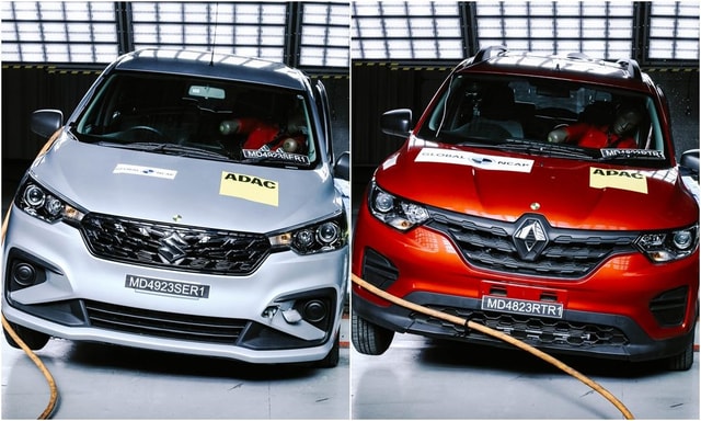 Maruti Suzuki Ertiga And Renault Triber Score Poorly In GNCAP Crash Test For Africa Maruti Suzuki Ertiga And Renault Triber Score Poorly In GNCAP Crash Test For Africa