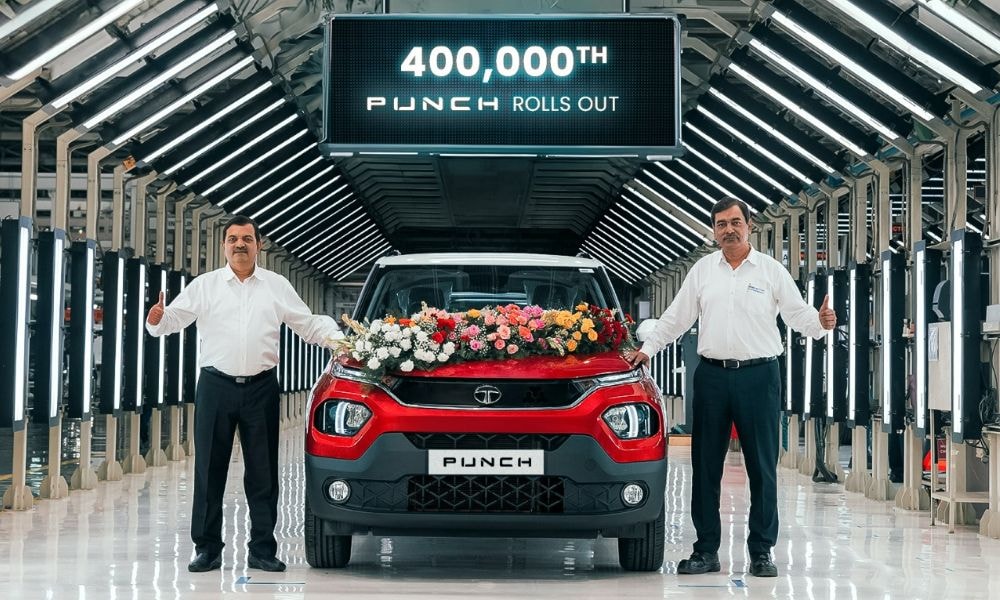 Tata Punch Surpasses 4 Lakh Sales Within Three Years of Launch Tata Punch Surpasses 4 Lakh Sales Within Three Years of Launch