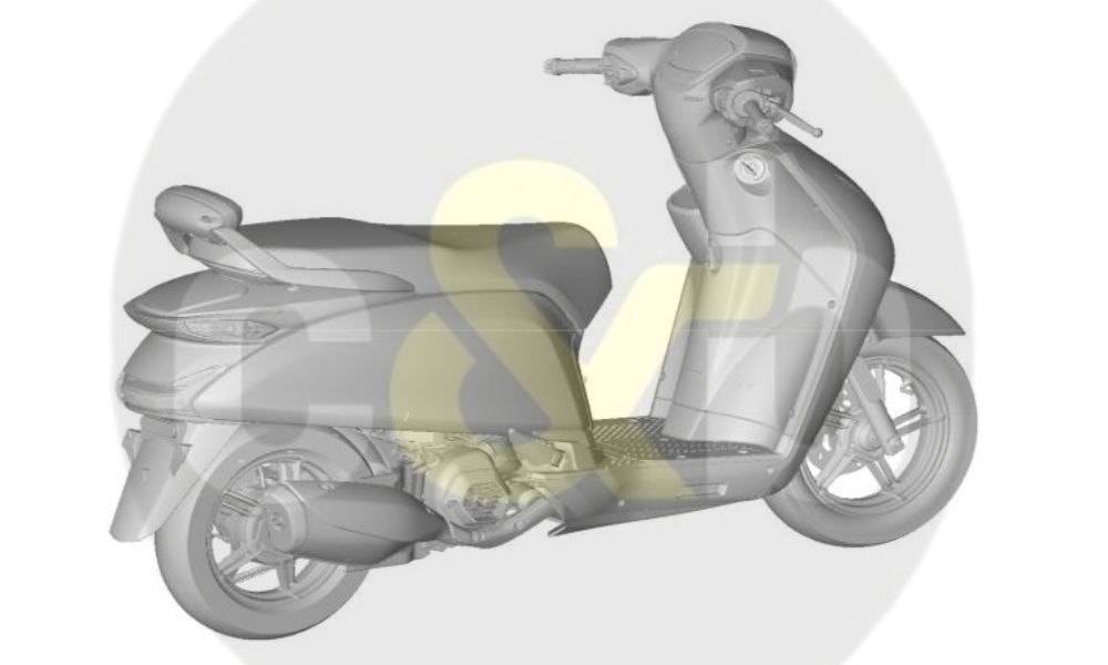 New Hero Destini 125 patent image leaked New Hero Destini 125 patent image leaked