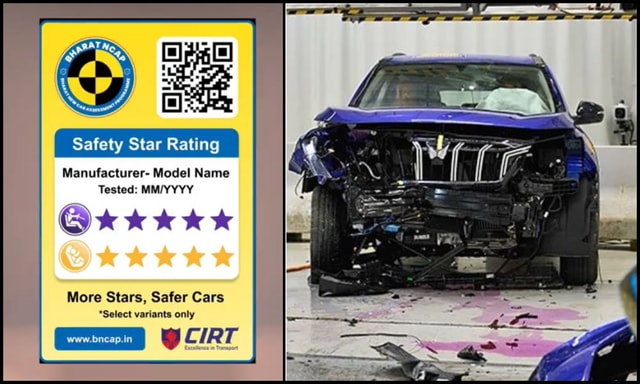 Bharat NCAP Introduces Safety Rating Label For Cars Tested Under Voluntary Programme Bharat NCAP Introduces Safety Rating Label For Cars Tested Under Voluntary Programme