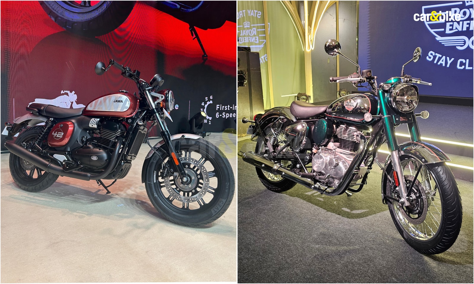 Jawa 42 FJ Vs Royal Enfield Classic 350: Spec Comparison Jawa 42 FJ Vs Royal Enfield Classic 350: Spec Comparison