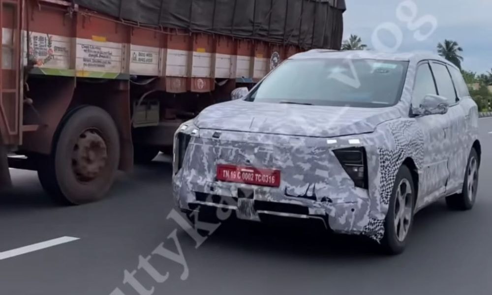 Mahindra XUV.e8 Spotted Testing Ahead Of Expected Debut In December Mahindra XUV.e8 Spotted Testing Ahead Of Expected Debut In December