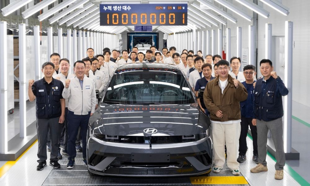 Hyundai Rolls Out 100 Millionth Passenger Vehicle Hyundai Rolls Out 100 Millionth Passenger Vehicle