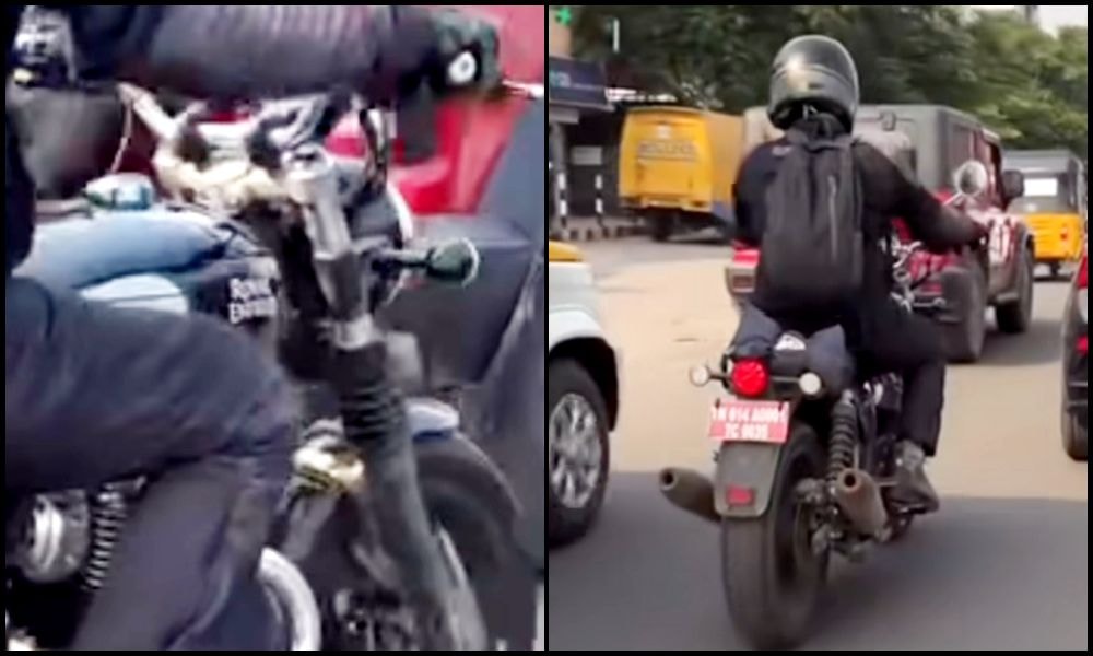 Royal Enfield Interceptor 750 Spotted Testing In India Royal Enfield Interceptor 750 Spotted Testing In India