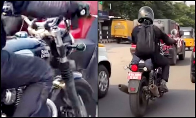 Royal Enfield Interceptor 750 Spotted Testing In India Royal Enfield Interceptor 750 Spotted Testing In India