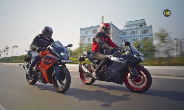 2024 TVS Apache RR 310 Vs KTM RC 390 Comparison Review The 2024 TVS Apache RR 310 gets more power, more torque, and updated electronics, including optional cornering-function ABS, traction control and cruise control. Is it now a better choice than the KTM RC 390 as an everyday sportbike?