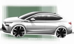Skoda Enyaq Facelift Debut On January 8 Skoda Enyaq Facelift Debut On January 8
