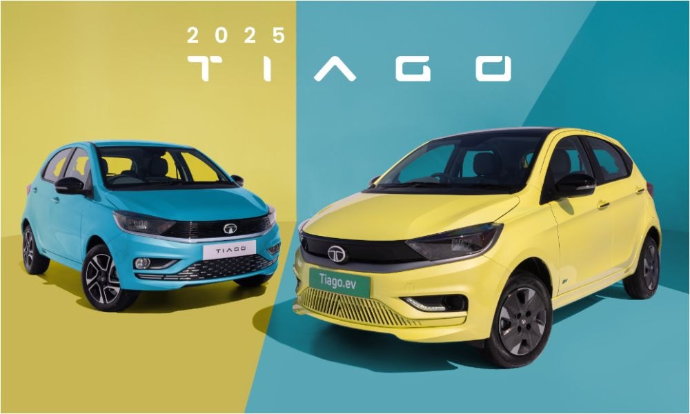 2025 Tata Tiago Launched At Rs 5 Lakh; Gets 10.25-Inch Touchscreen, LED Headlights 2025 Tata Tiago Launched At Rs 5 Lakh; Gets 10.25-Inch Touchscreen, LED Headlights