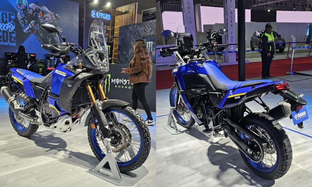 Bharat Mobility Global Expo 2025: Yamaha Tenere 700 Showcased In India Bharat Mobility Global Expo 2025: Yamaha Tenere 700 Showcased In India