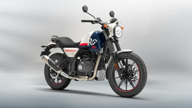 Royal Enfield Scram 440 Launched At Rs. 2.08 Lakh The RE Scram 440 is offered in two variants, with the base Trail variant priced at Rs. 2.08 lakh, while the Force variant is priced at Rs. 2.15 lakh.