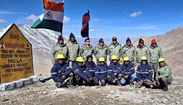 India Gets A New Highest Motorable Road; Mig La Sets New World Record at 19,400 ft India Gets A New Highest Motorable Road; Mig La Sets New World Record at 19,400 ft