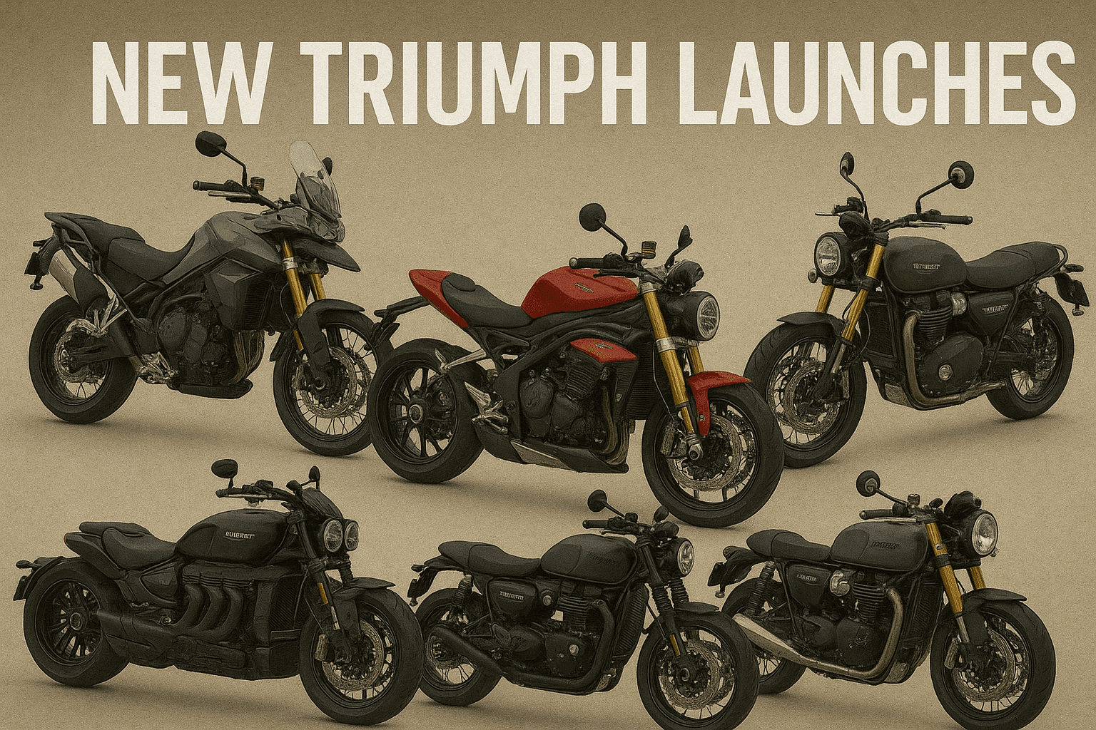 Triumph to Unveil 29 New Motorcycles in Next 6 Months Triumph to Unveil 29 New Motorcycles in Next 6 Months