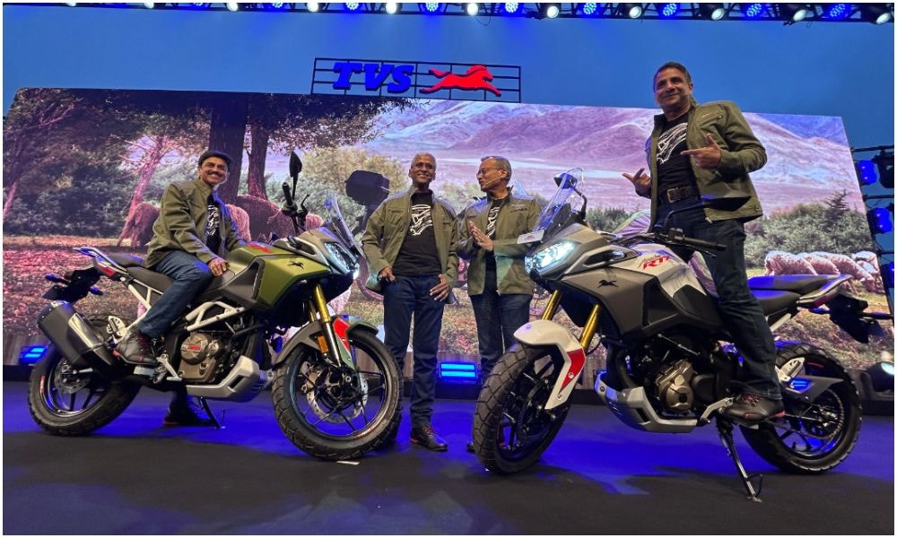 TVS Apache RTX 300 Adventure Motorcycle Launched At Rs 1.99 Lakh TVS Apache RTX 300 Adventure Motorcycle Launched At Rs 1.99 Lakh