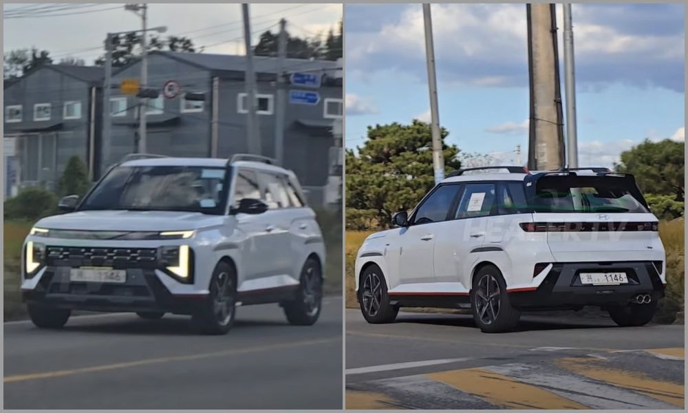New Hyundai Venue N-Line Spied Undisguised Ahead Of Launch New Hyundai Venue N-Line Spied Undisguised Ahead Of Launch