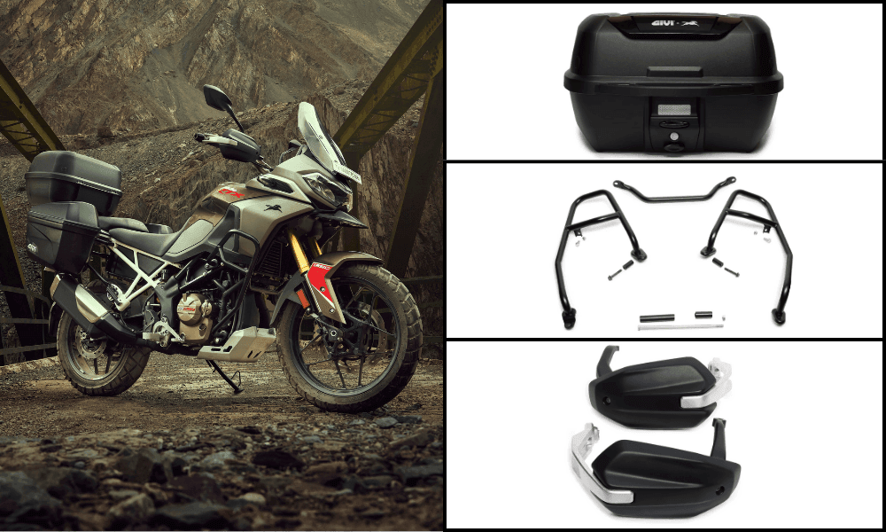 TVS Apache RTX Accessories Worth Rs 44,000 Officially Listed TVS Apache RTX Accessories Worth Rs 44,000 Officially Listed