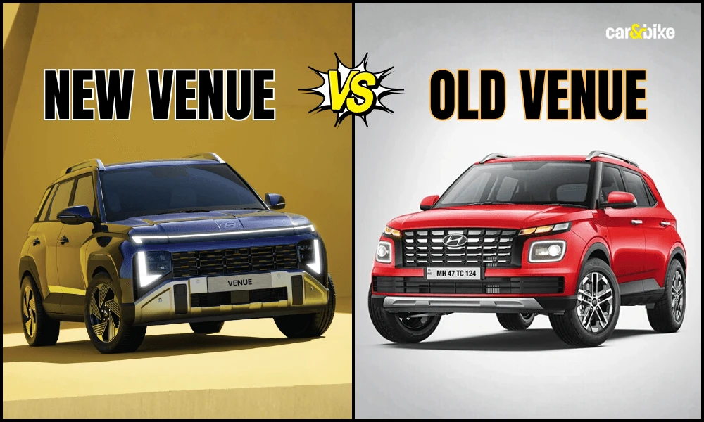 Hyundai Venue New vs Old: Exterior, Interior, Features  Hyundai Venue New vs Old: Exterior, Interior, Features