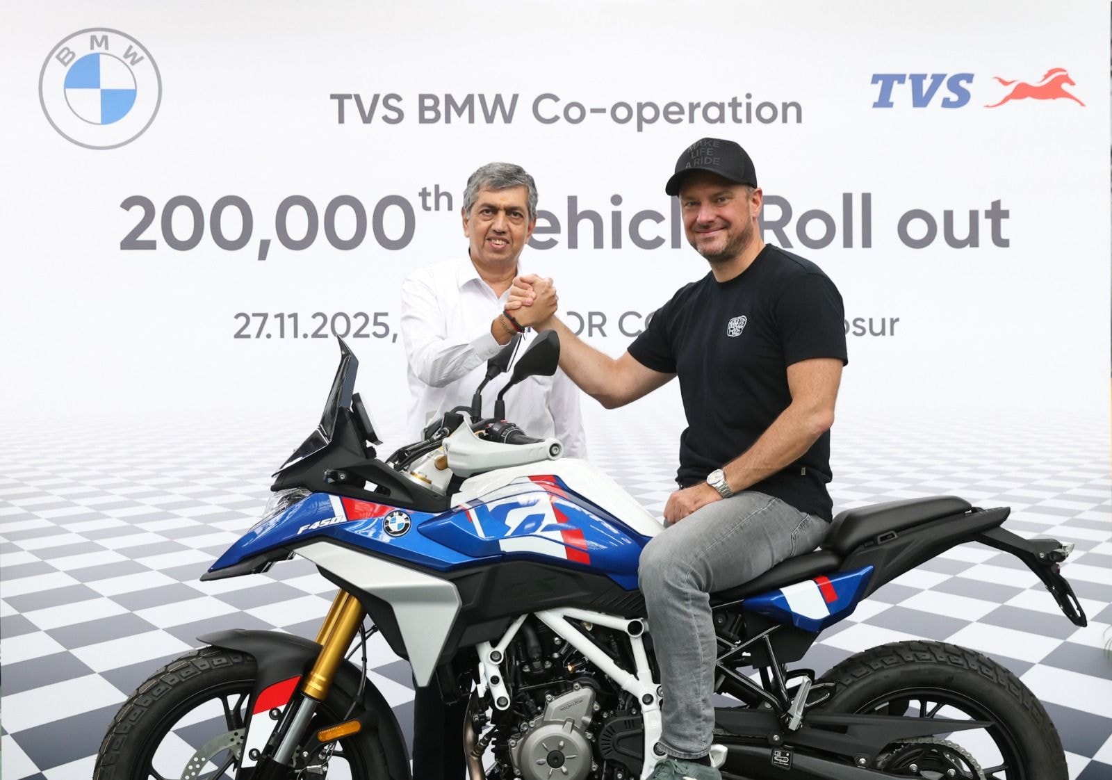 BMW F 450 GS Production Begins At TVS Plant BMW F 450 GS Production Begins At TVS Plant
