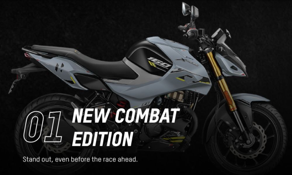 Hero Xtreme 160R 4V Combat Edition Unveiled; Gets Ride Modes, Cruise Control and More! Hero Xtreme 160R 4V Combat Edition Unveiled; Gets Ride Modes, Cruise Control and More!