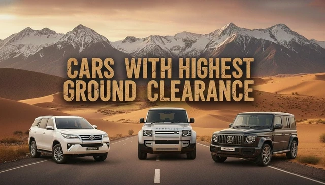 Cars With The Highest Ground Clearance In India Cars With The Highest Ground Clearance In India