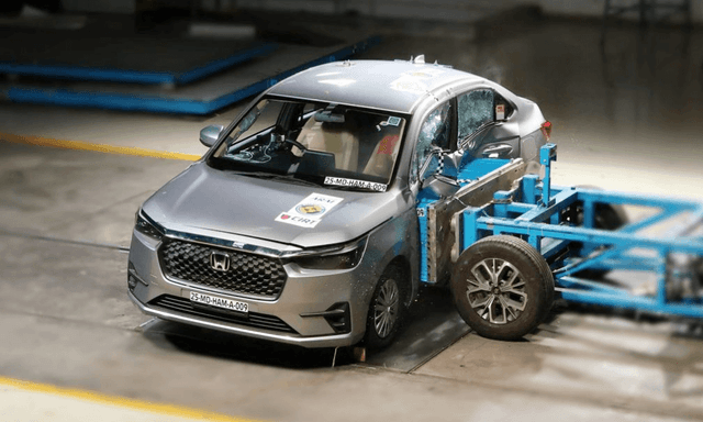 Honda Amaze Secures 5 Stars In Bharat NCAP Crash Tests Honda Amaze Secures 5 Stars In Bharat NCAP Crash Tests