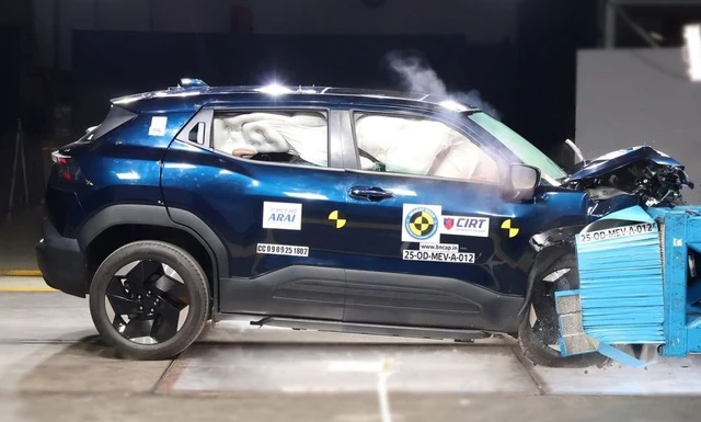 Maruti Suzuki e Vitara Scores 5 Stars In Bharat NCAP Crash Test Maruti Suzuki e Vitara Scores 5 Stars In Bharat NCAP Crash Test
