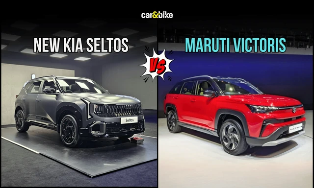 New Kia Seltos vs Maruti Suzuki Victoris: Dimensions, Engines, Features Compared New Kia Seltos vs Maruti Suzuki Victoris: Dimensions, Engines, Features Compared