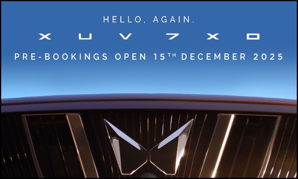Mahindra XUV 7XO Pre-Bookings Open December 15 Mahindra XUV 7XO Pre-Bookings Open December 15