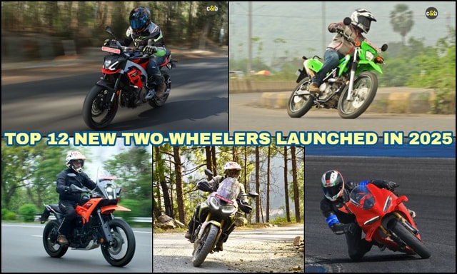 Top 12 New Two-Wheelers Launched in 2025 Top 12 New Two-Wheelers Launched in 2025