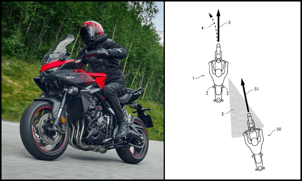 Honda Patents Steering Assist Tech For Motorcycles Honda Patents Steering Assist Tech For Motorcycles