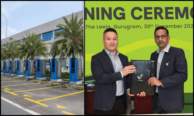 VinFast's V-Green Partners With Hindustan Petroleum To Setup EV Charging Stations VinFast's V-Green Partners With Hindustan Petroleum To Setup EV Charging Stations