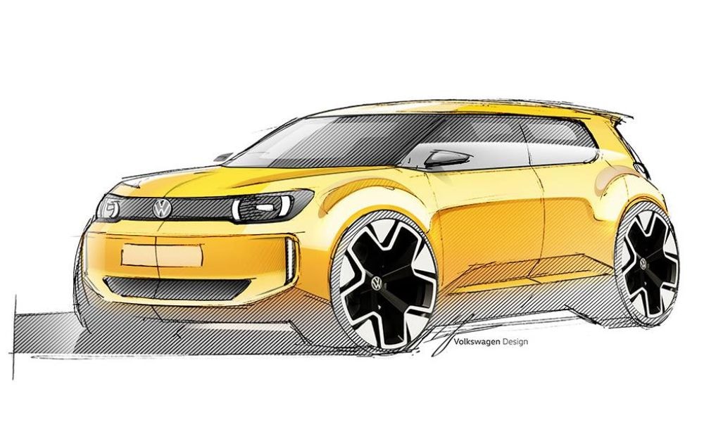 Volkswagen ID Every1 Concept Design Sketches Revealed; Smallest VW EV Yet To Debut On March 5 Volkswagen ID Every1 Concept Design Sketches Revealed; Smallest VW EV Yet To Debut On March 5