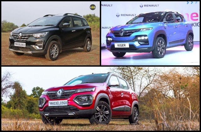 Renault Kwid, Kiger, Triber Now Offered With CNG Kits In India Renault Kwid, Kiger, Triber Now Offered With CNG Kits In India
