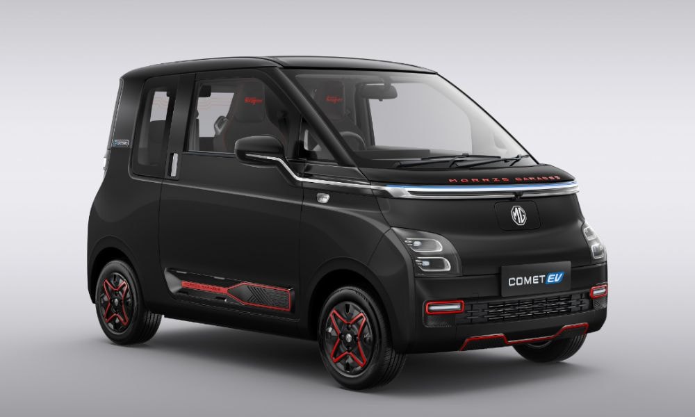 MG Comet EV Blackstorm Launched At Rs 9.81 Lakh MG Comet EV Blackstorm Launched At Rs 9.81 Lakh