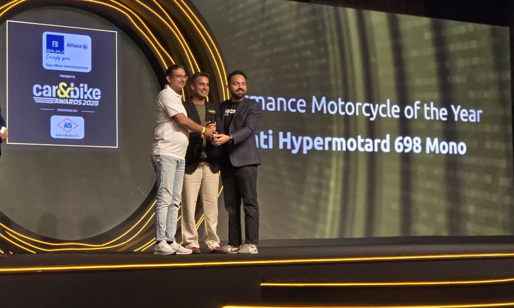 car&bike Awards 2025: Ducati Hypermotard 698 Mono Bags Performance Motorcycle Of The Year Award car&bike Awards 2025: Ducati Hypermotard 698 Mono Bags Performance Motorcycle Of The Year Award