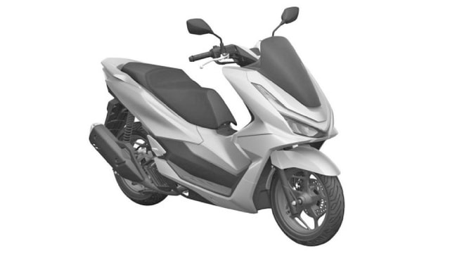 Honda PCX160 Design Patented In India Honda PCX160 Design Patented In India