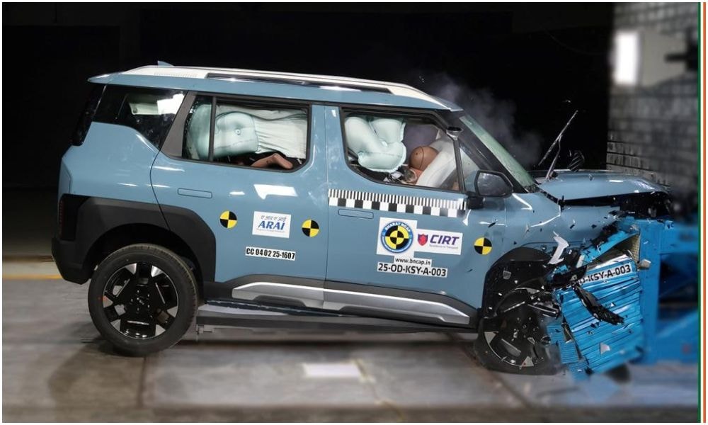 Kia Syros Receives 5 Stars In Bharat NCAP Crash Tests; Betters AOP Score Of Nexon, XUV 3XO Kia Syros Receives 5 Stars In Bharat NCAP Crash Tests; Betters AOP Score Of Nexon, XUV 3XO