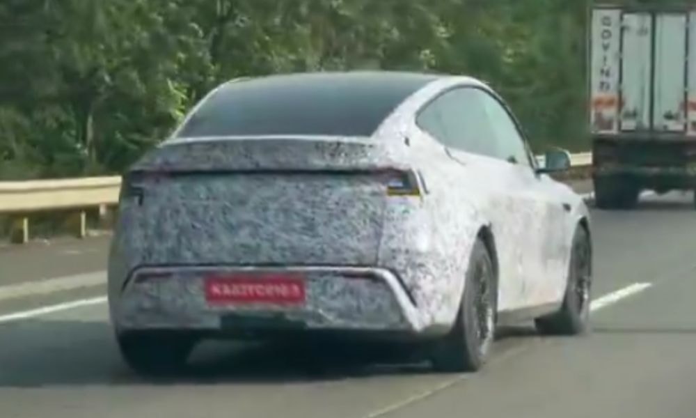 Tesla Model Y Facelift (Juniper) Spied Testing In India For The First Time Tesla Model Y Facelift (Juniper) Spied Testing In India For The First Time