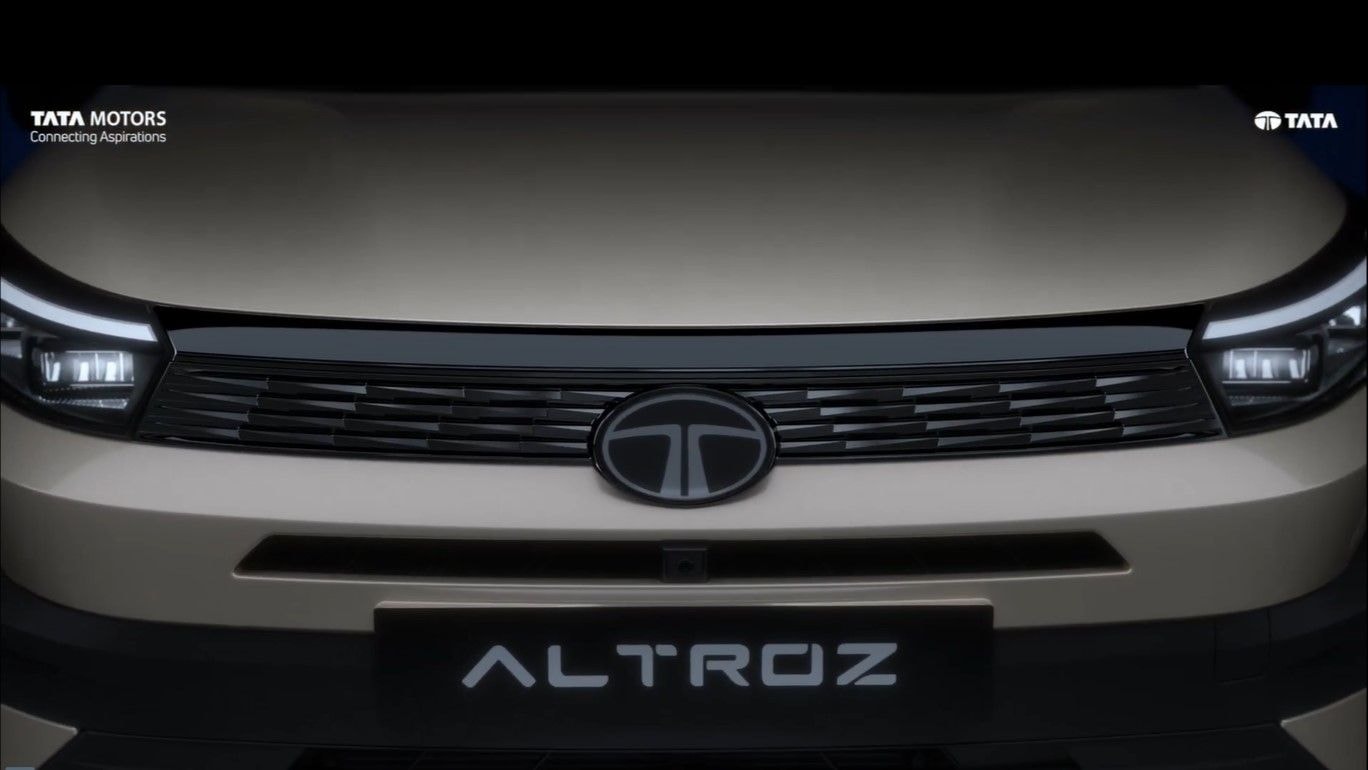Tata Altroz Facelift Officially Teased; Gets Newer Fascia, Flush Door Handles, LED Headlamps And Connected Taillamps Tata Altroz Facelift Officially Teased; Gets Newer Fascia, Flush Door Handles, LED Headlamps And Connected Taillamps