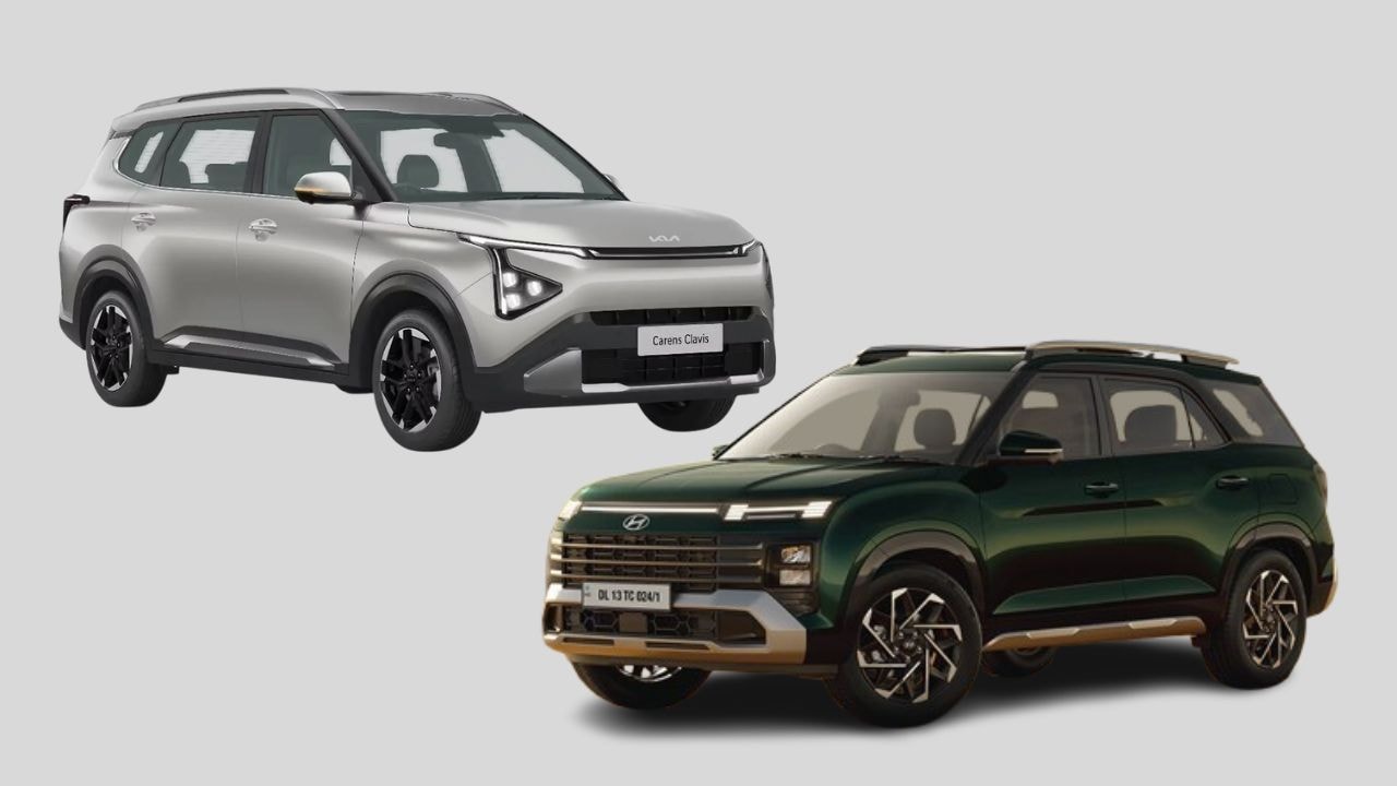 Hyundai Alcazar vs Kia Carens Clavis: Three Rows, Two Personalities, One Similarity Hyundai Alcazar vs Kia Carens Clavis: Three Rows, Two Personalities, One Similarity